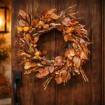 Aspen Acorn Wreath