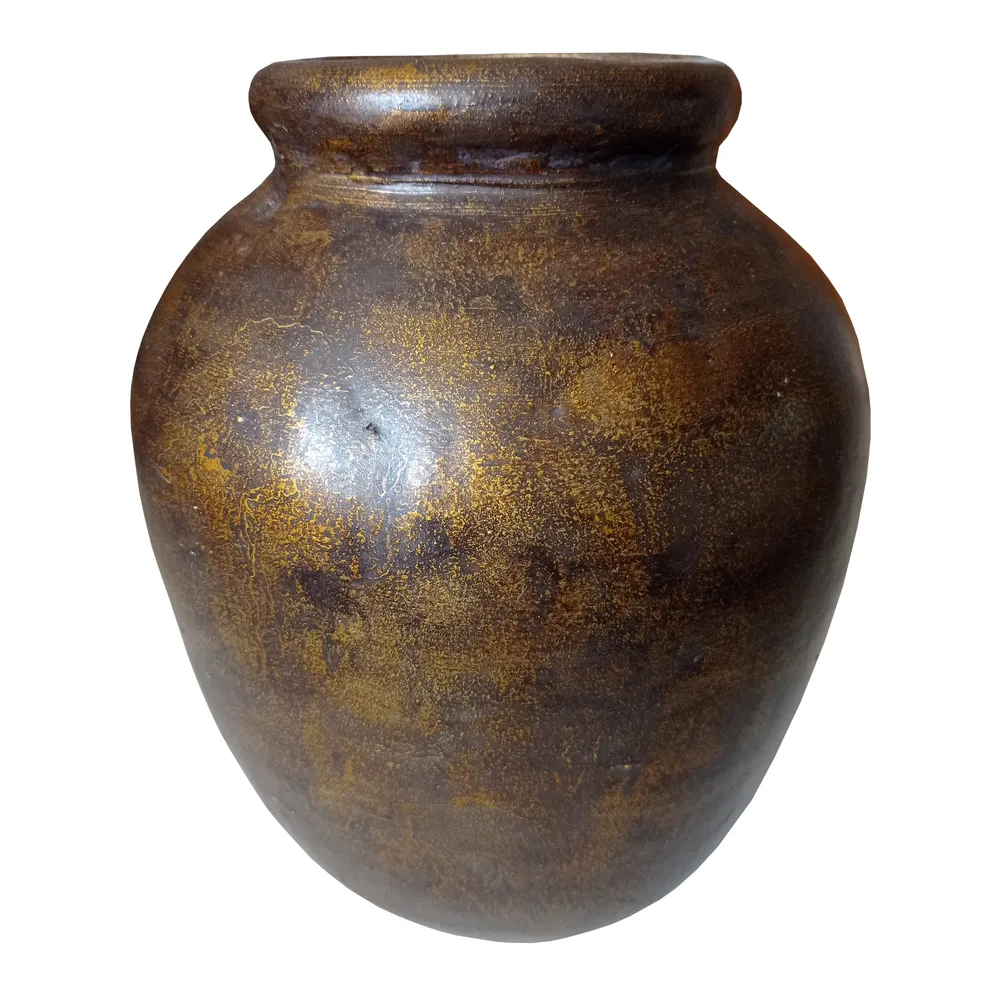 DUNCANRUN GOLD VASE 12 (IN)