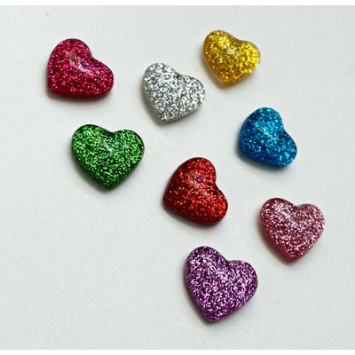 GLITTER MAGNET - HEART