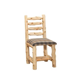Cedar Upholstered Side Chair - Vintage - Leather