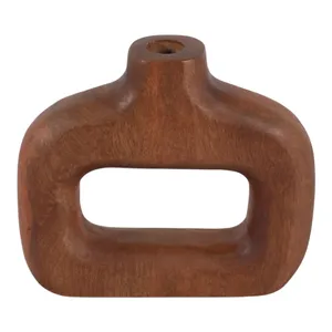 BAYFIELD BROWN VASE 7 (IN) 6