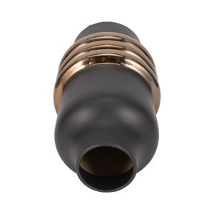 HARKENBROOK BLACK VASE 15 (IN) 5