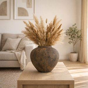 PALMERTON BROWN VASE 11 (IN) 2