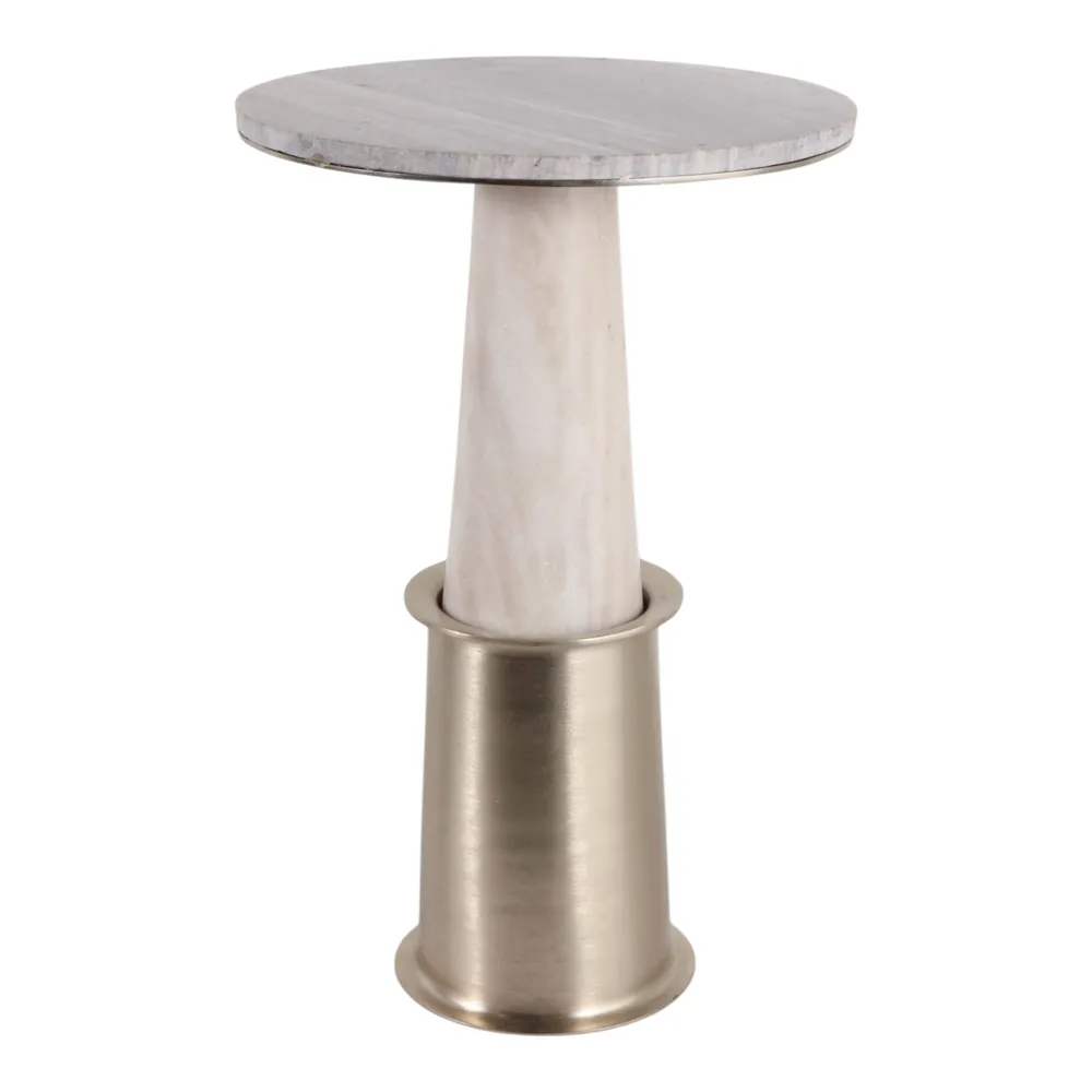 NADIARIDGE WHITE TABLE 22 (IN)