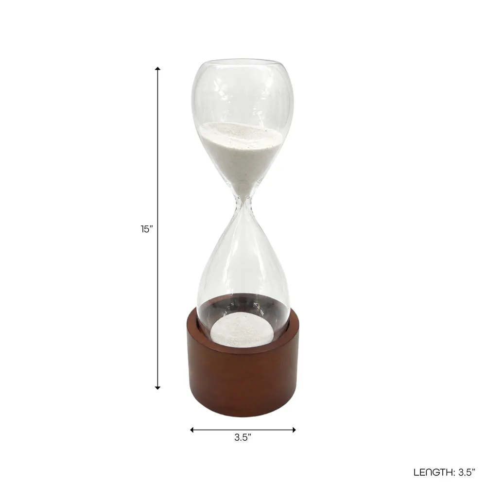 RYEWOOD BROWN HOURGLASS 15 (IN)
