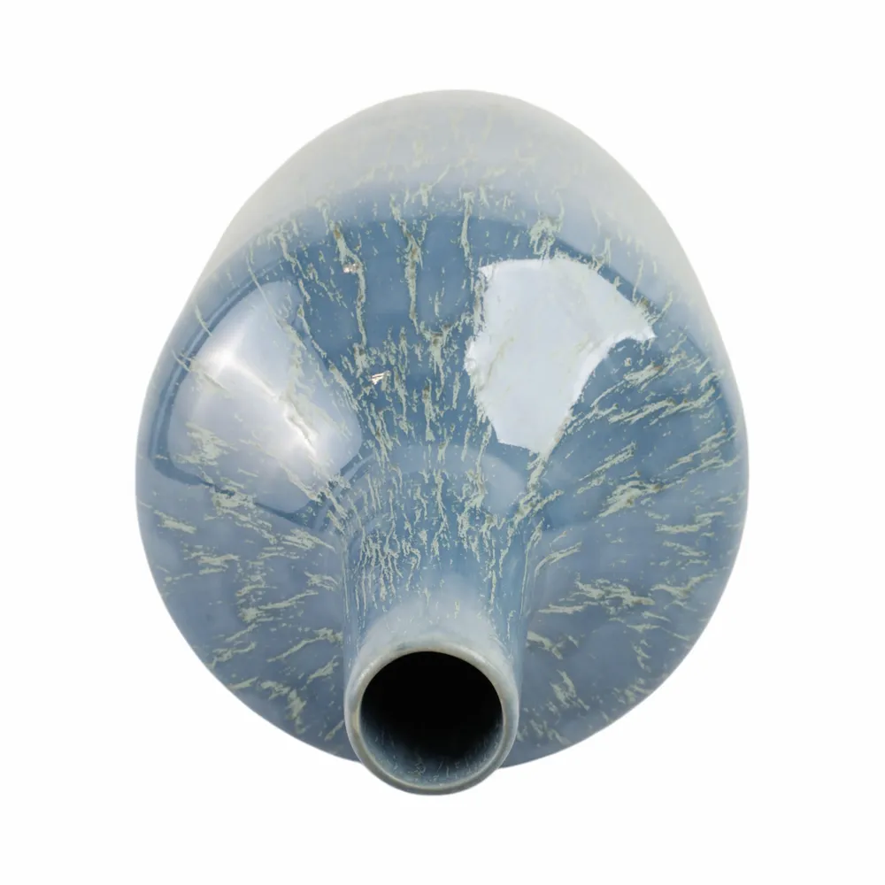 HENLEYSHAW TEAL VASE 25 (IN)
