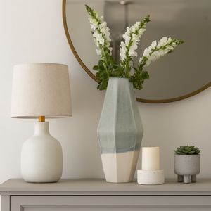 ROMANROSE BLUE VASE 22 (IN) 13