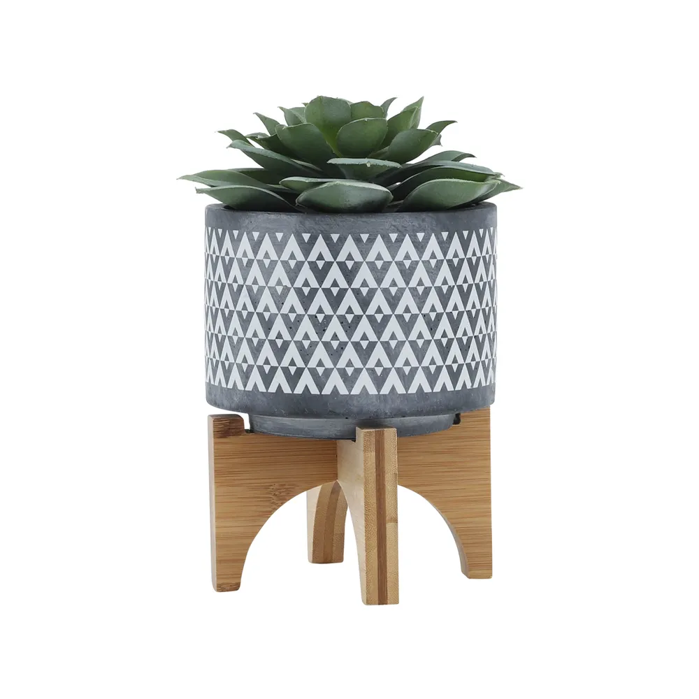 LYNNMILL GRAY PLANTER 6 (IN)