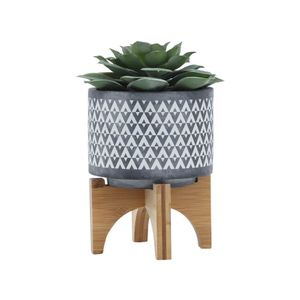 LYNNMILL GRAY PLANTER 6 (IN) 4