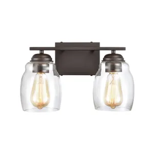Calistoga 14'' Wide 2-Light Vanity Light - Oil Rubbed Bronze 2