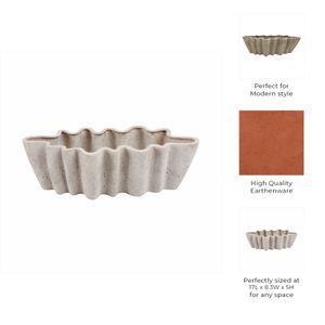 EDMONDBURN TAUPE BOWL 6 (IN) 10