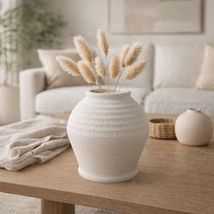 ROWANWORTH WHITE VASE 11 (IN) 2