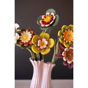 Set of 6 Multi-Colored Botanica 4
