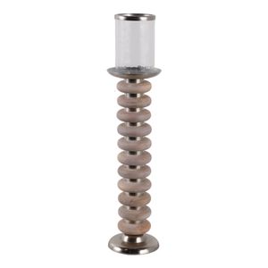 CULLENLAND TAN CANDLE HOLDER 25 (IN) 6
