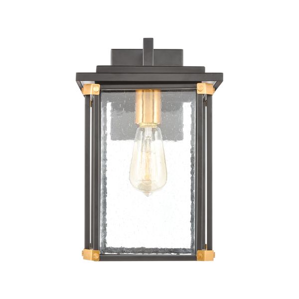 Vincentown 14'' High 1-Light Outdoor Sconce - Matte Black