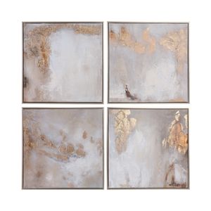 ATLASSHAW SET OF 4 GOLD ART 20 (IN) 1