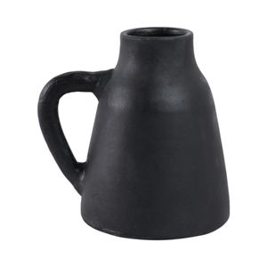 SHERMANCLIFF BLACK VASE 9 (IN) 5