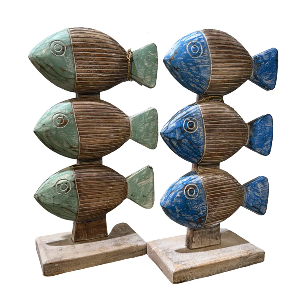 15" FISH ON STAND 2-ASST
