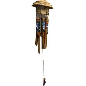 32" BAMBOO DOLPHIN WINDCHIME 1