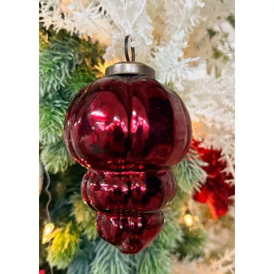 Cranberry Charm Hanging Ornament 4.3in