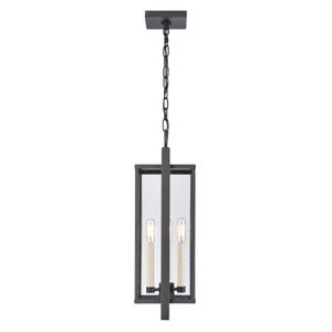 Gladwyn 8.25'' Wide 3-Light Outdoor Pendant - Matte Black 4