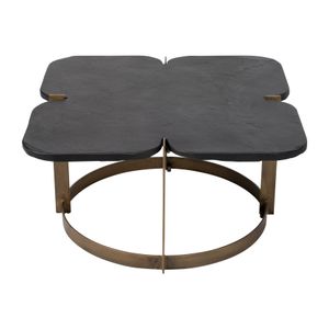 HELTONOAK BLACK COFFEE TABLE 17 (IN) 4
