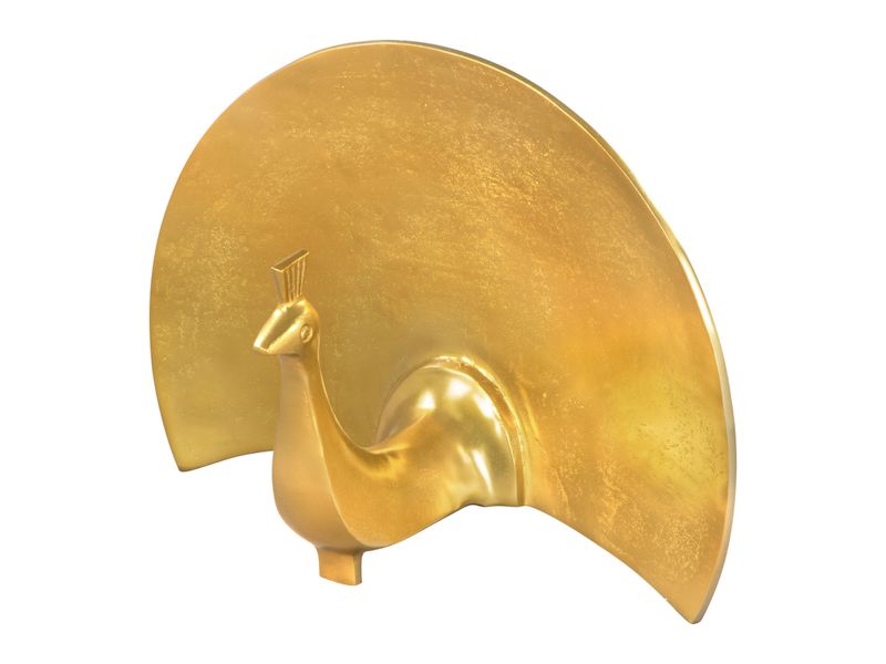Fan Table Art Gold 3