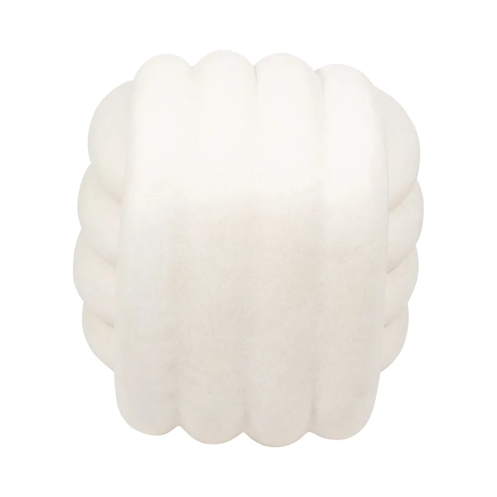 BRAEGATE WHITE STOOL 18 (IN)