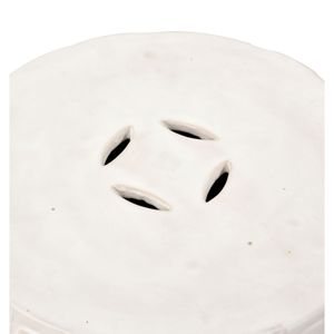 Cambeck Accent Stool - White 3