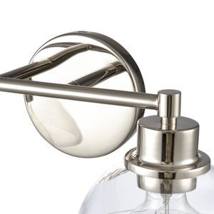 Julian 16'' Wide 2-Light Vanity Light - Polished Nickel 6
