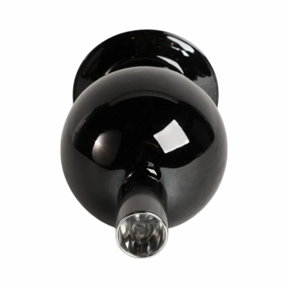 SKYLERCLIFF BLACK CANDLE HOLDER 7 (IN)