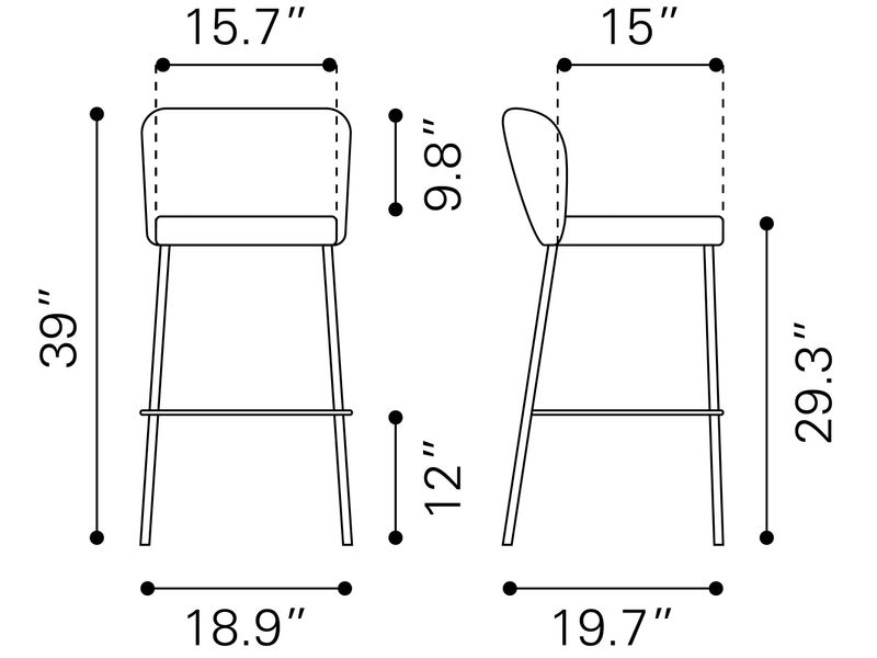 Linz Barstool Cream 11
