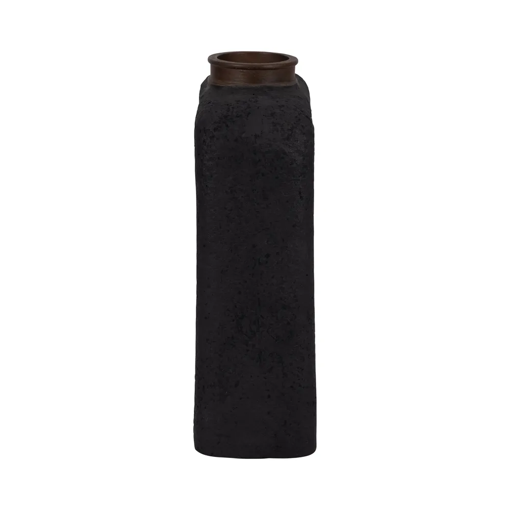 ROLANDCREST BLACK VASE 15 (IN)