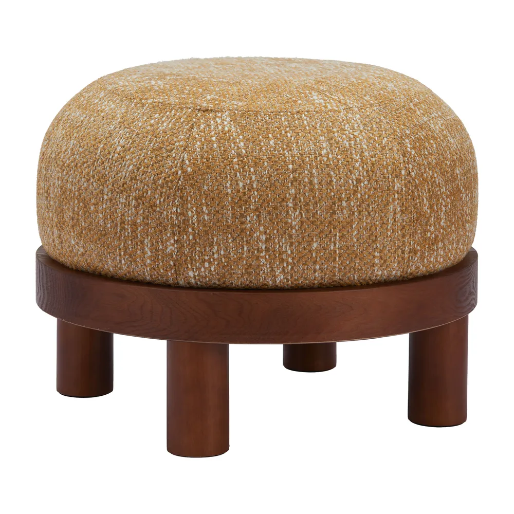Gome Ottoman Oat Yellow