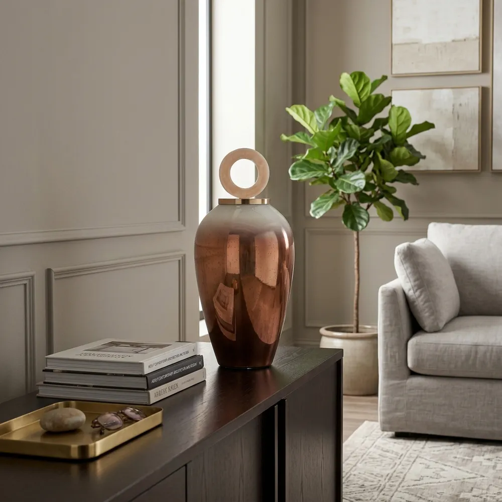 KELLERRIDGE BRONZE JAR 22 (IN)