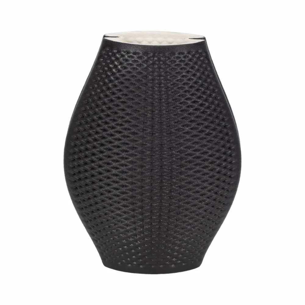 SKYLERSIDE BLACK VASE 11 (IN)