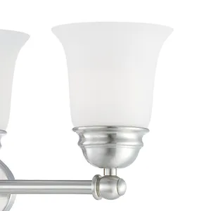 Bella 24.5'' Wide 4-Light Vanity Light - Brushed Nickel 2