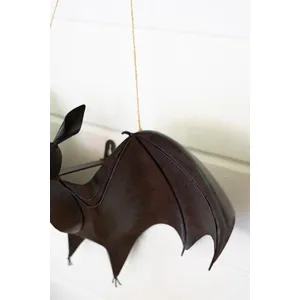 Painted Metal Bat Door Halloween Door Hanger 2
