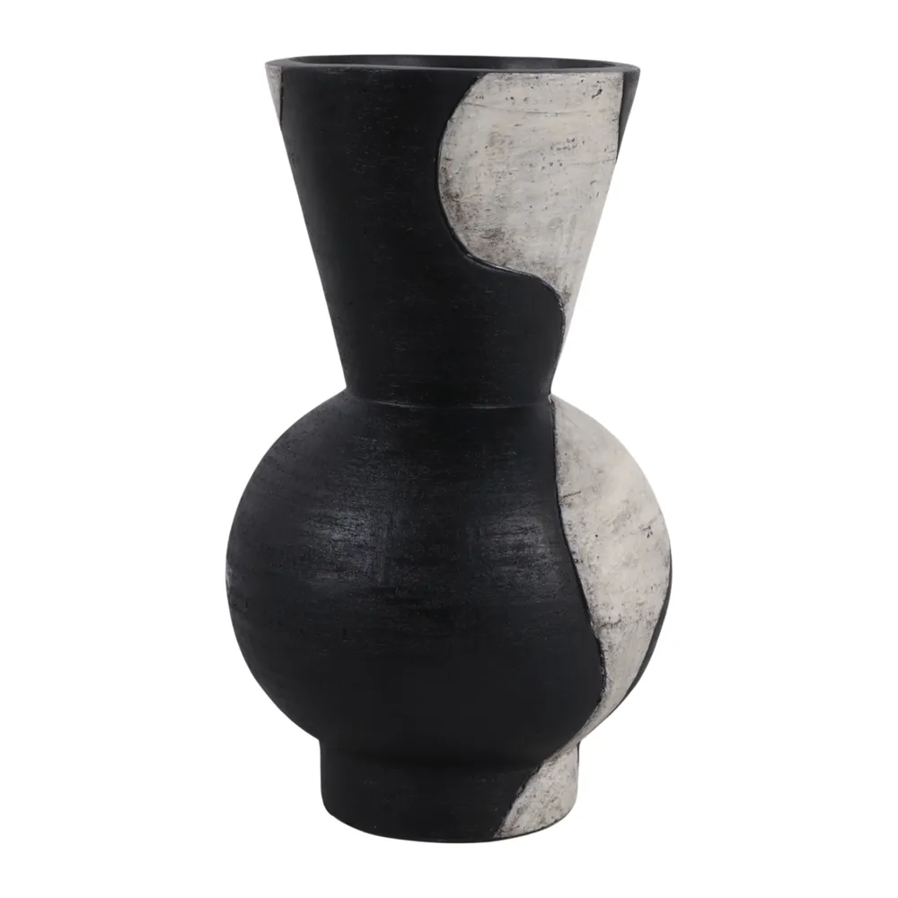 BLAIRRUN WHITE VASE 18 (IN)