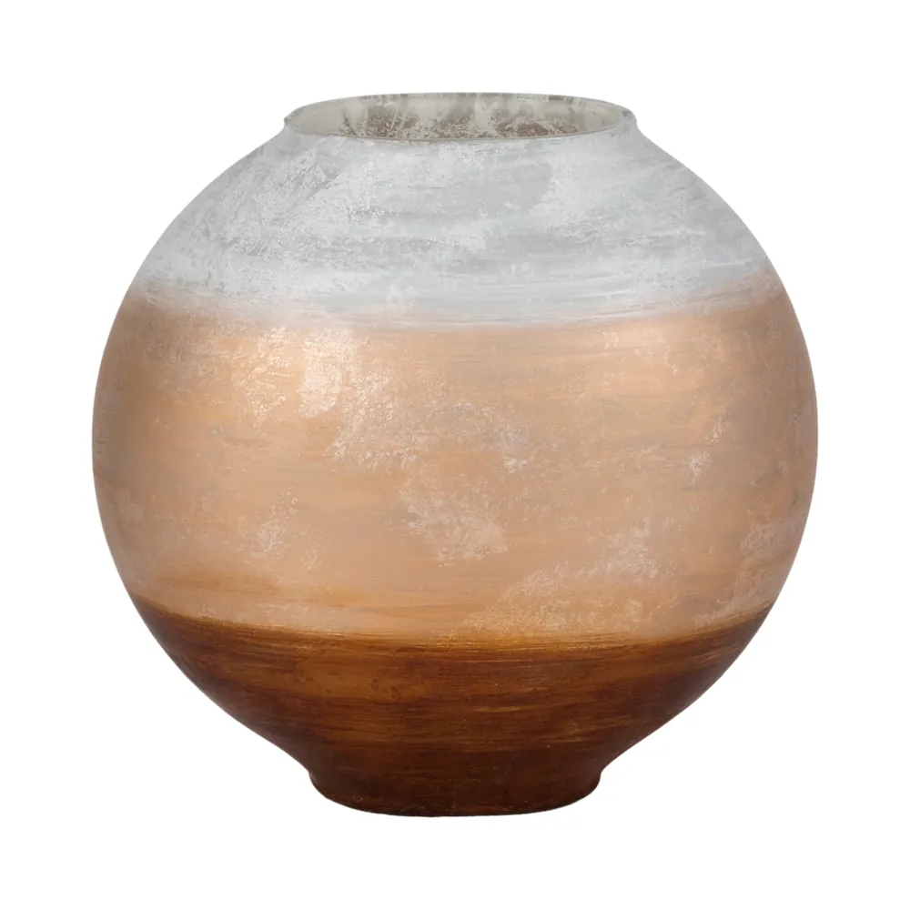 CLAYWORTH WHITE VASE 14 (IN)