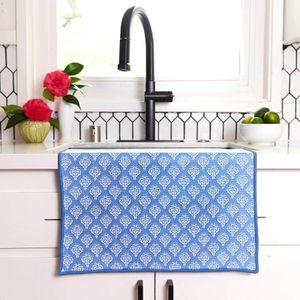 Fifer Navy Eco Kitchen Tea Towel 3