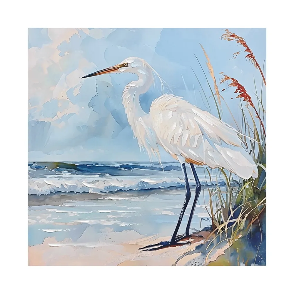 23-3/4" SEA BIRD CANVAS ART