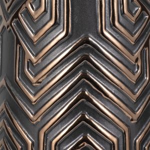 MORGANBROOK BLACK VASE 26 (IN) 6