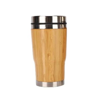 BAMBOO STAINLESS STEEL MUG