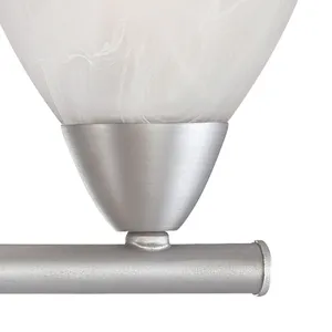 Tia 22.5'' Wide 3-Light Vanity Light - Matte Nickel 2