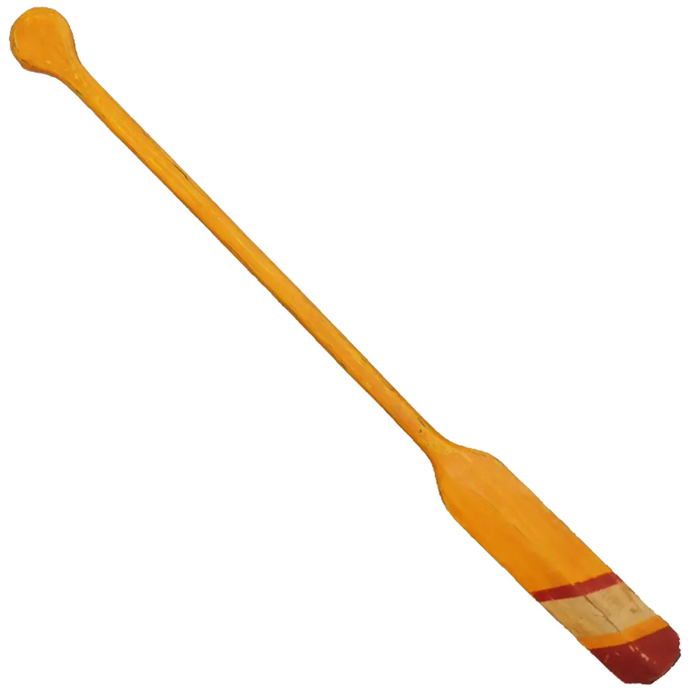 60" YELLOW/RED BOAT OAR