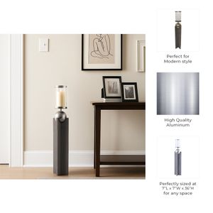 HOLDENSHAW GRAY CANDLE HOLDER 36 (IN) 11