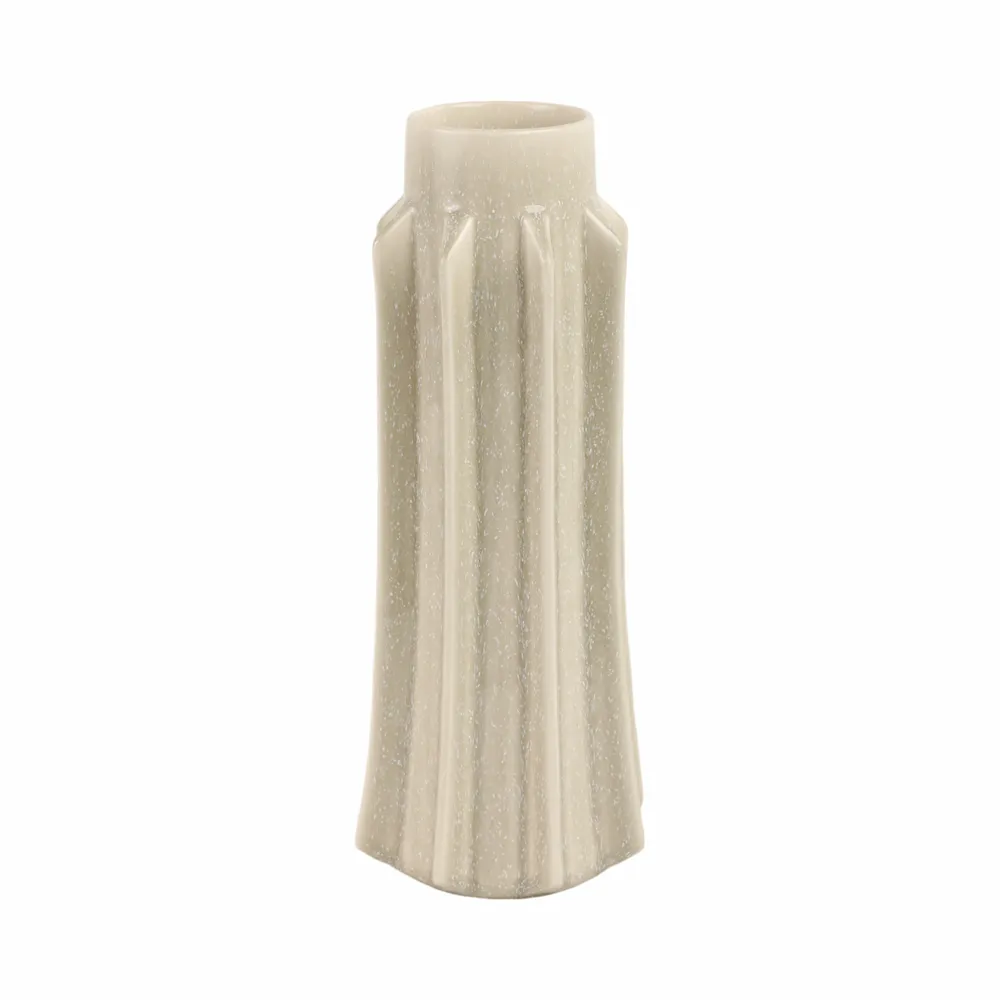 BAKERHAVEN TAUPE VASE 14 (IN)