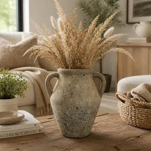 BLAINEOAK TAN VASE 12 (IN) 11