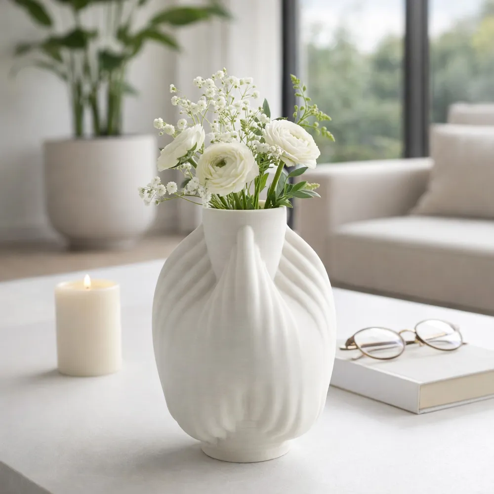 ZANECREST IVORY VASE 10 (IN)